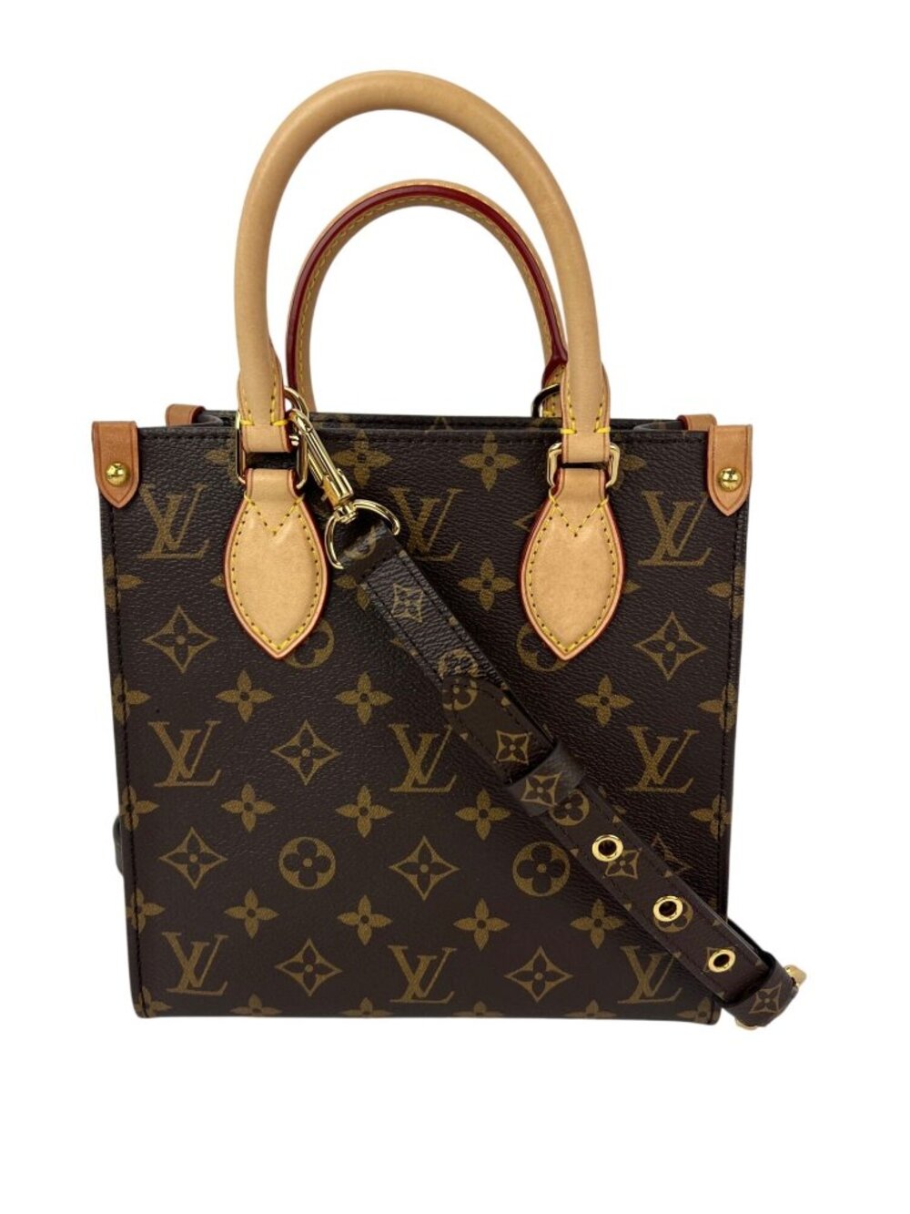 Louis Vuitton Sac Plat BB Monogram Tote Bag